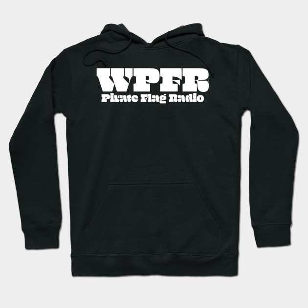 WPFR 70’s RADIO LOGO Hoodie by PIRATE FLAG RADIO WPFR